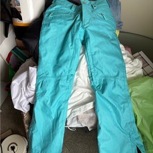 Burton Teal Ski/Snowboarding Pants Brand New